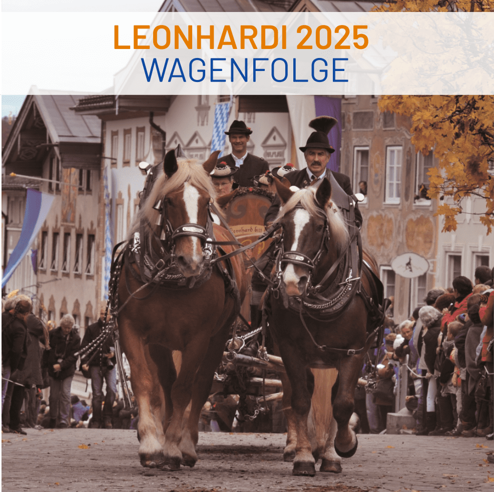 Am 6. November verwandelt sich Bad Tölz wieder in ein Meer aus festlich geschmückten Pferdegespannen, Trachten und Blasmusik – denn es ist Leonhardi, einer der bedeutendsten Brauchtumstage Oberbayerns.